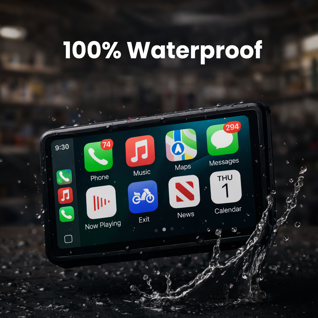 Motoplay™ - Carplay pentru Motociclete/Masini